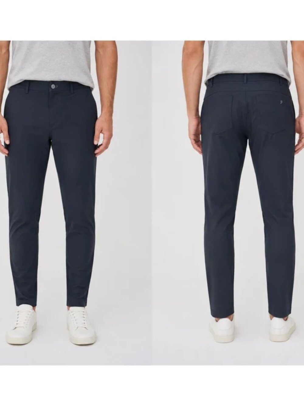 Public Rec Gamechanger 5 Pocket Pants Waist 33/28 Black Athleisure Golf Stretch